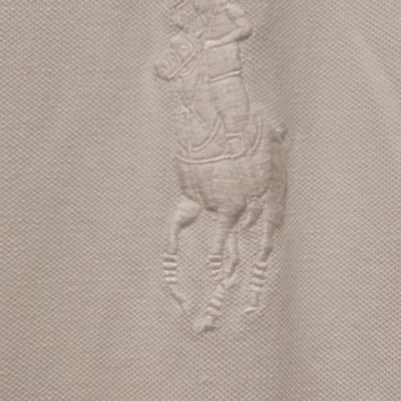 NEW WITH TAGS POLO RALPH LAUREN BIG PONY POLO SHIRT XXL CUSTOM FIT WHITE - Picture 2 of 4